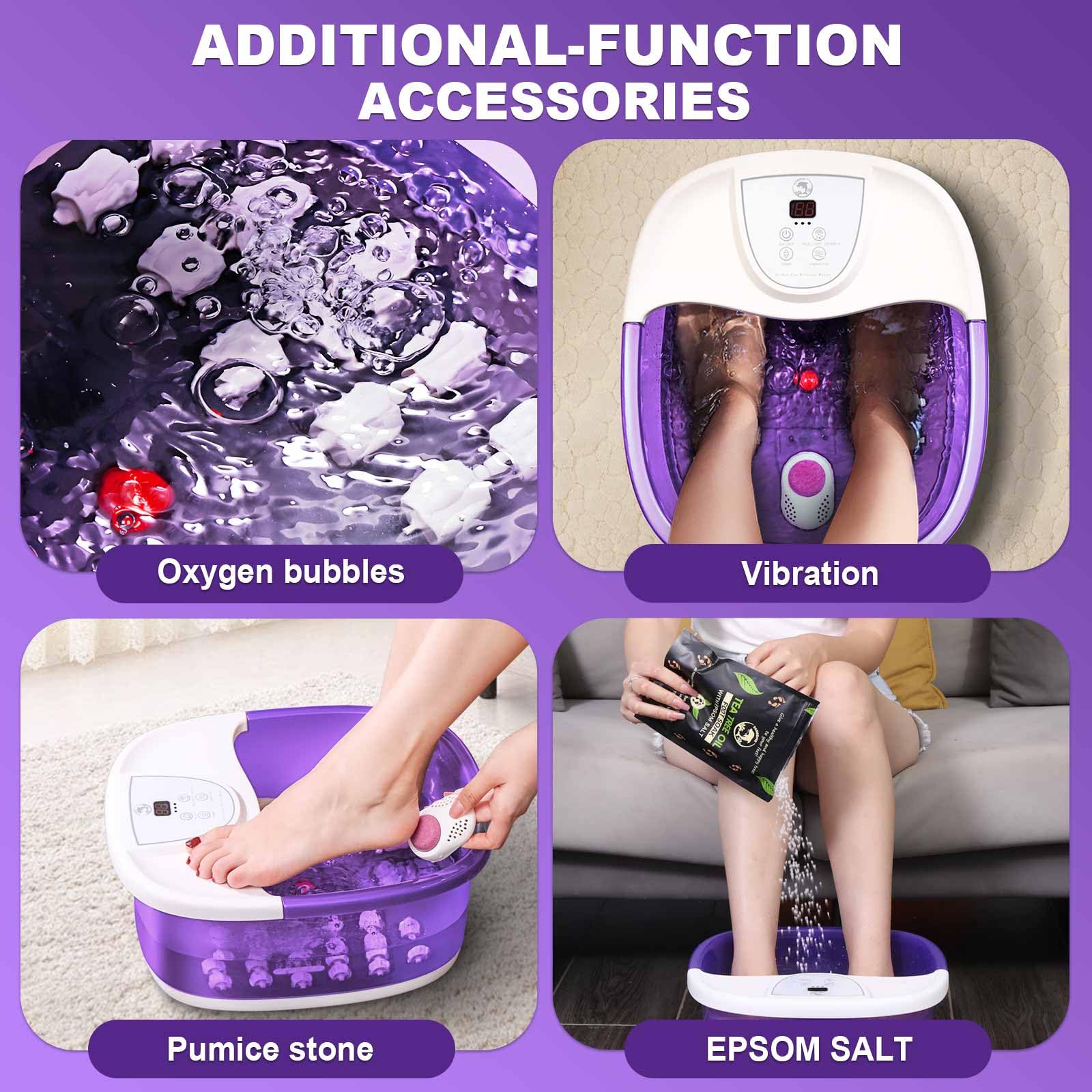 ECARBME vibration massage soothes feet and reduces tension