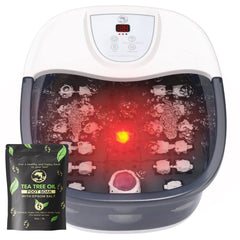 ECARBME foot spa bath massager in full view for at-home relaxation
