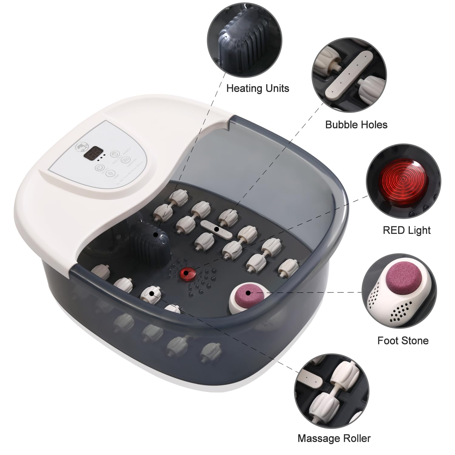 ECARBME easy-control panel for quick operation