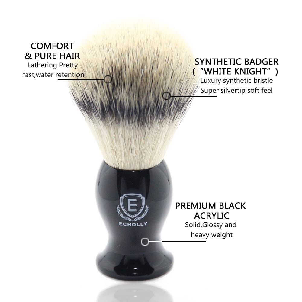 ECHOLLY dense bristles deliver comfortable exfoliation without shedding.