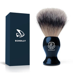 ECHOLLY luxury brush with 22mm knot for rich lather.