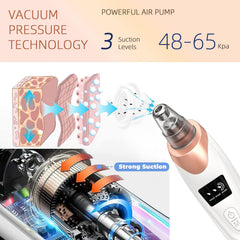 Echtur 2026 Pore Vacuum side angle highlighting ergonomic grip for easy handling