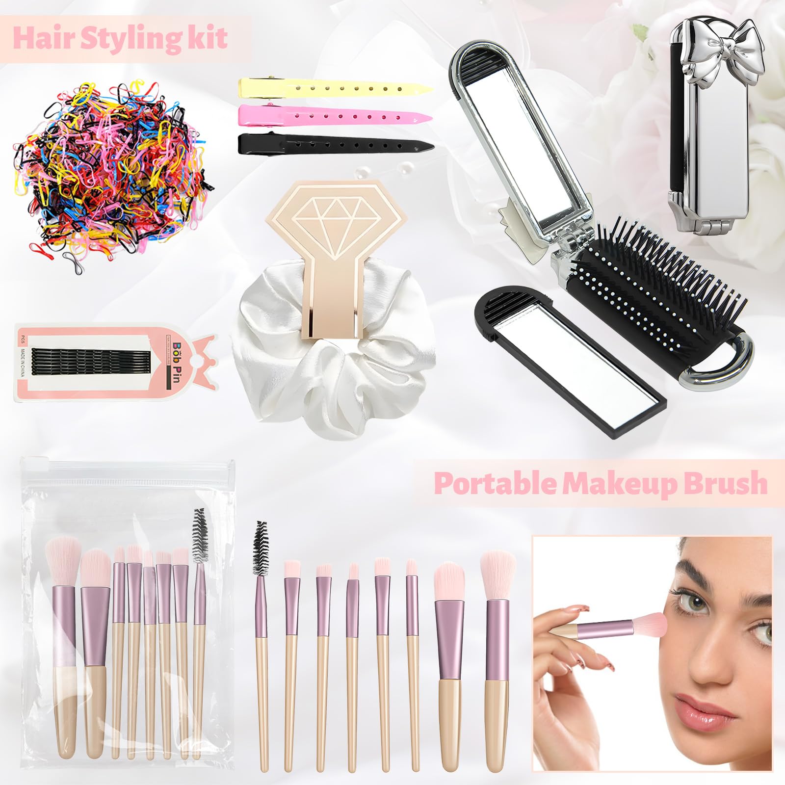 Gomas para el cabello Eclatbox para recogidos y cambios de look.