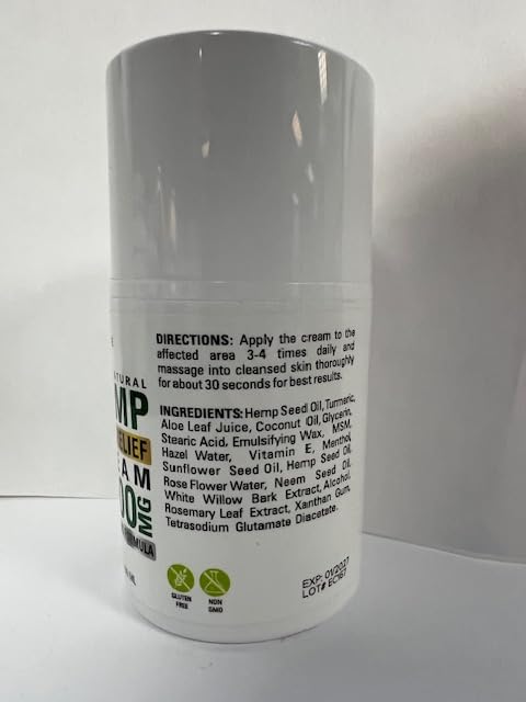 Texture of Eclipse Hemp Cream on skin demonstrating deep penetration and softness.