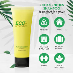 Eco Amenities flip-cap tubes ready for hospitality environments.