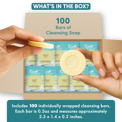 Eco Botanics aloe-olive oil soap formula for gentle daily cleansing.