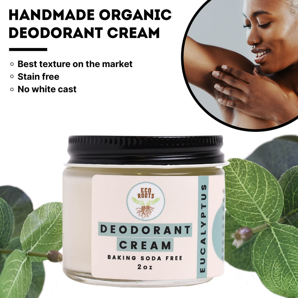 Aroma fresco de eucalipto de ECO ROOTS Desodorante natural.