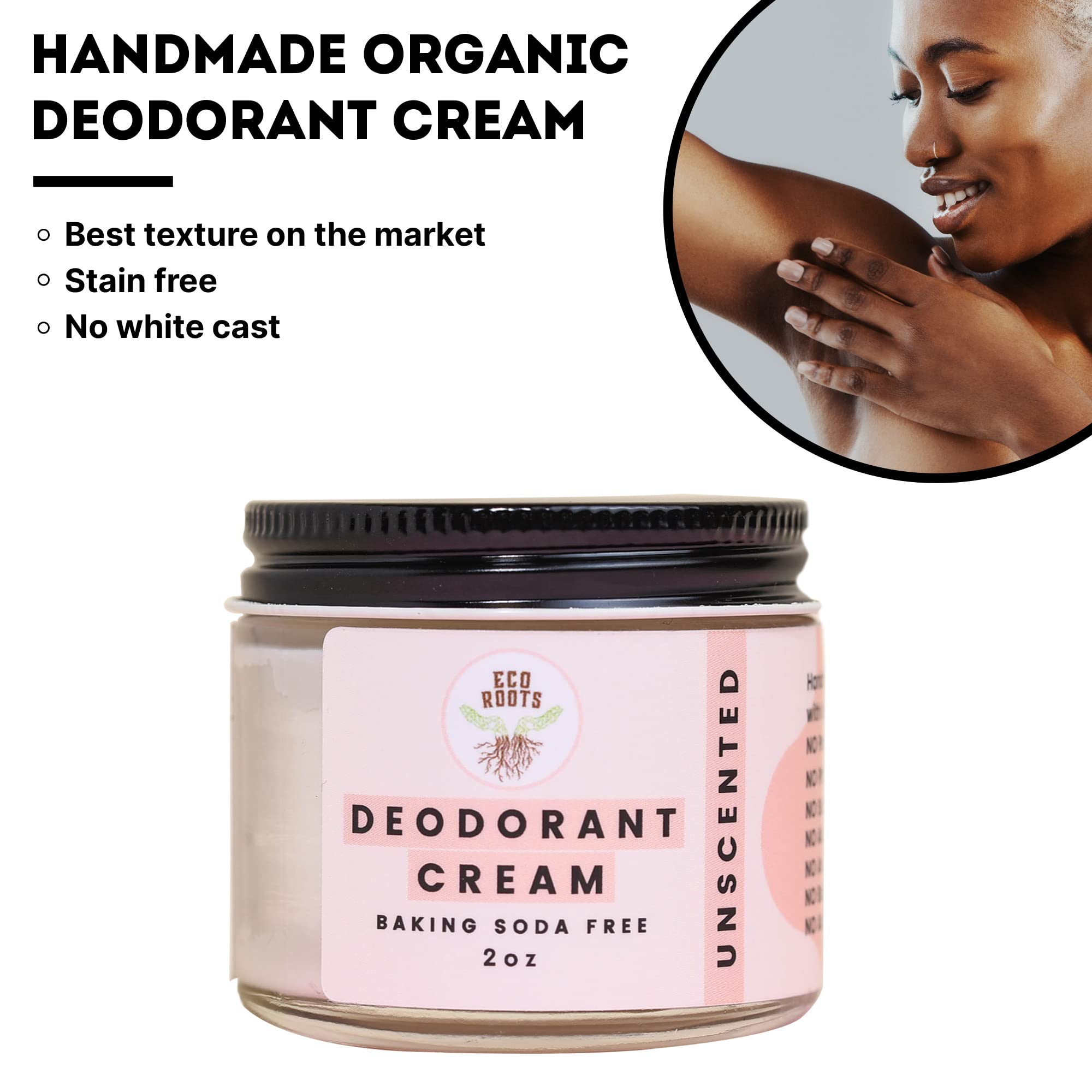 Ingredientes orgánicos: manteca de karité y coco en ECO ROOTS.