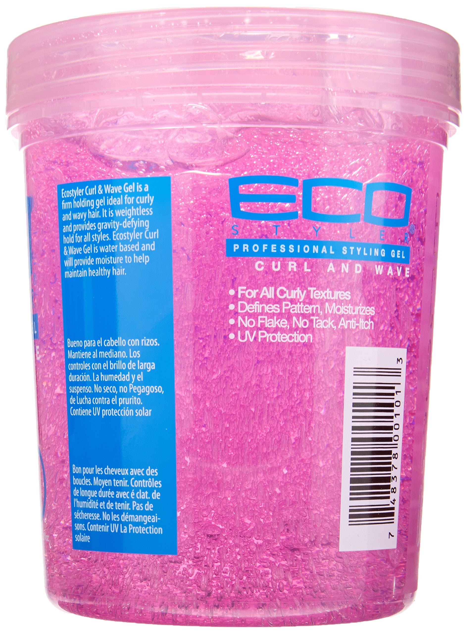 Eco Style Gel: control de bordes preciso para estilos nítidos todo el día.