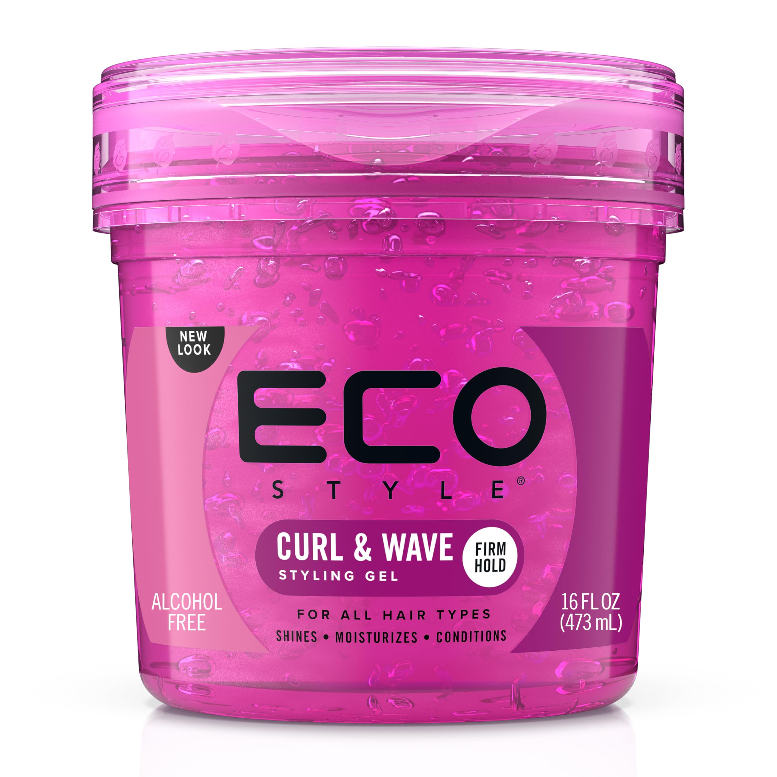 Eco Style Ecoco Hair Gel curl and wave application for defined, long-lasting styles