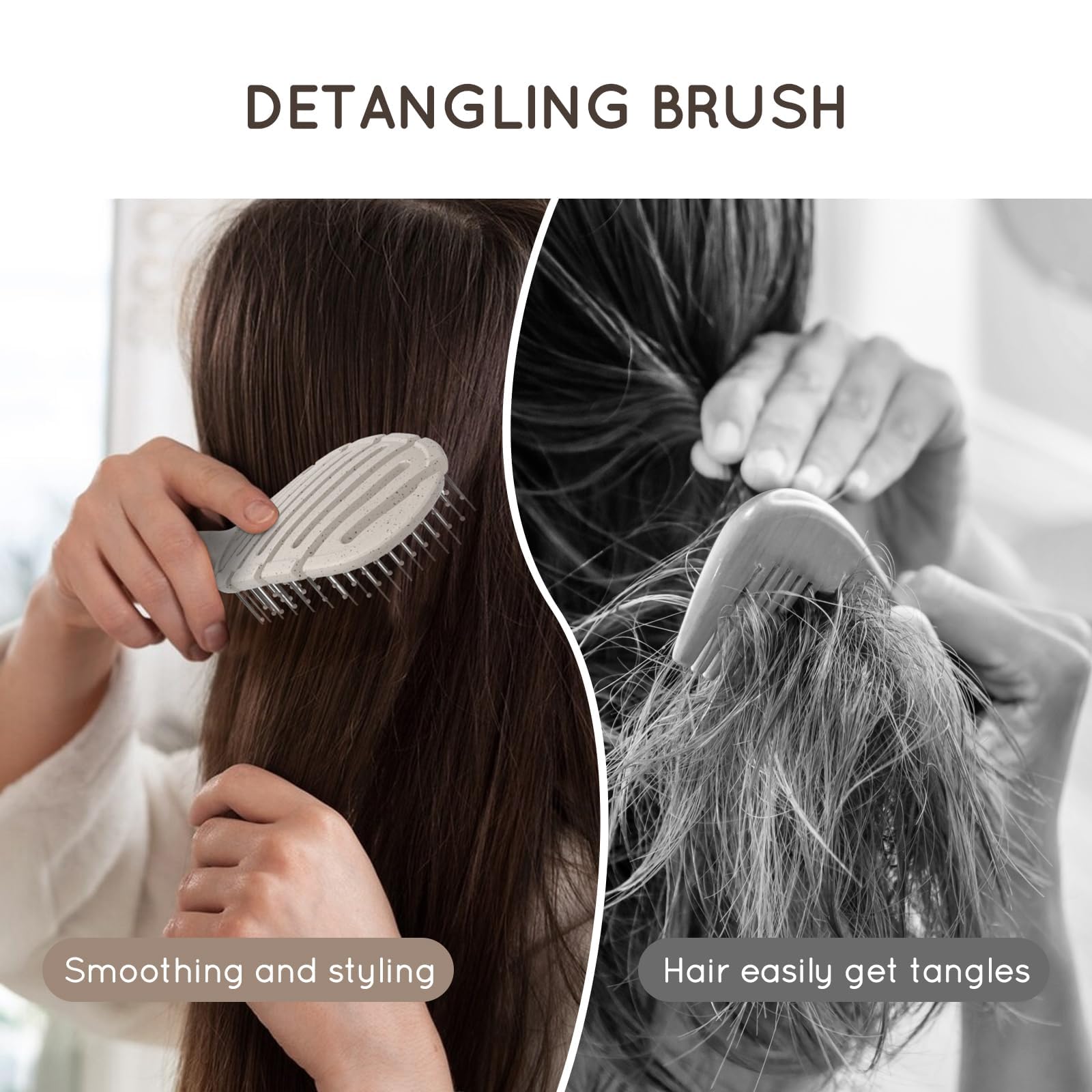 Ecoed Detangler vented design speeds up drying after washing