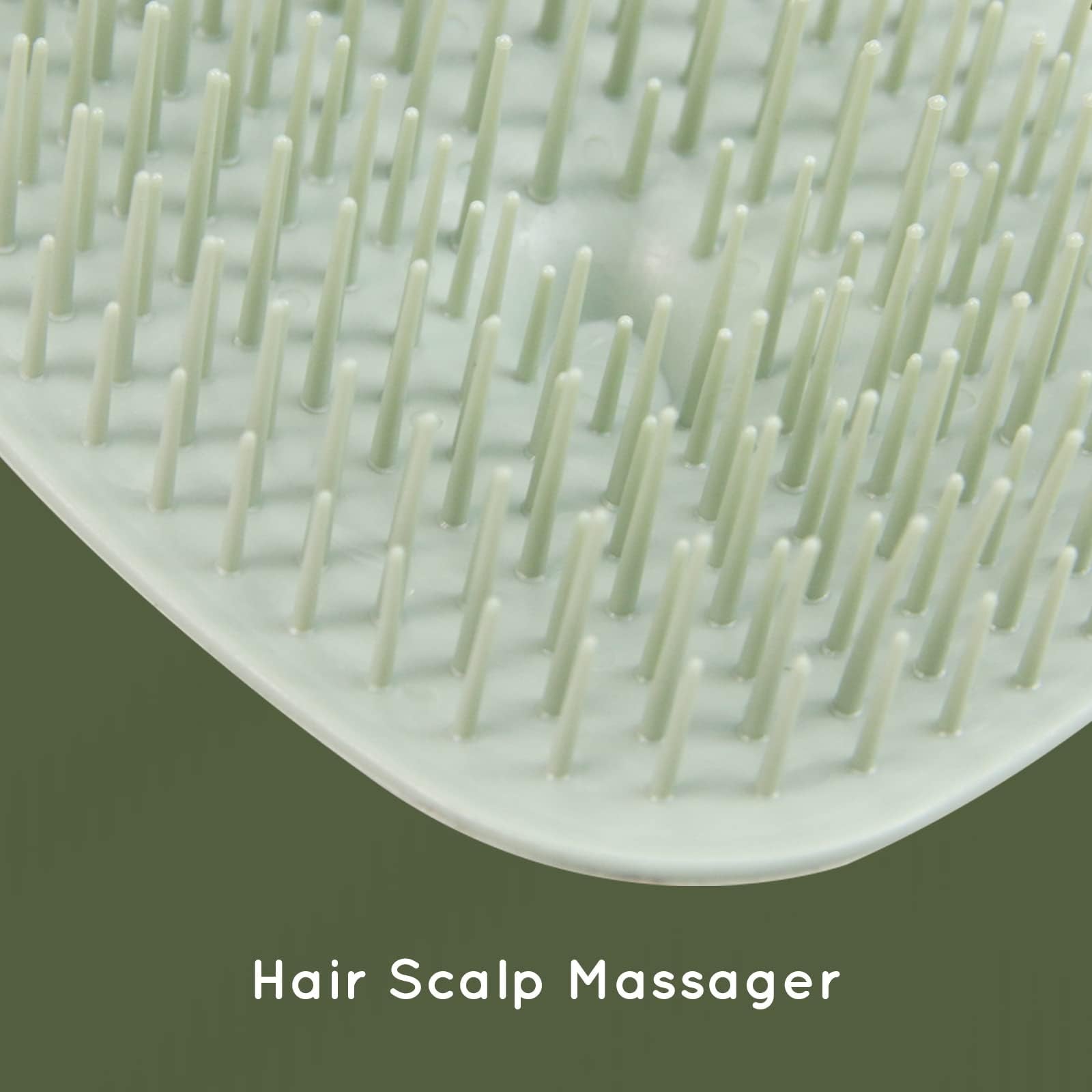 ecoed ergonomic-handle brush green provides a comfortable grip during washing