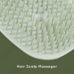 ecoed ergonomic-handle brush green provides a comfortable grip during washing
