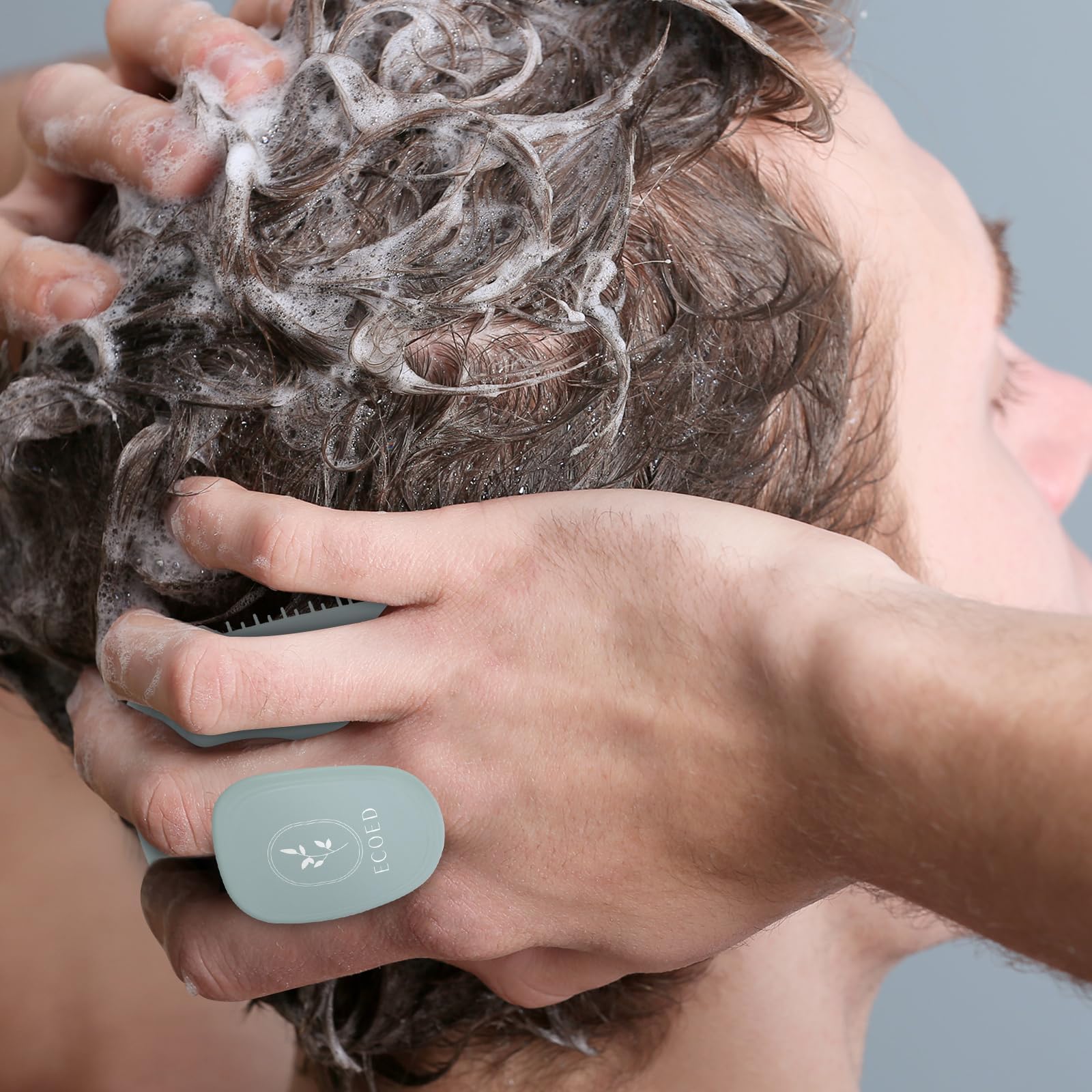 Ecoed travel-ready brush fits a toiletry bag for on-the-go care.