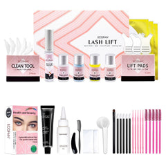 ECOFAN Lash Lift Black Kit packaging for at-home use and clarity