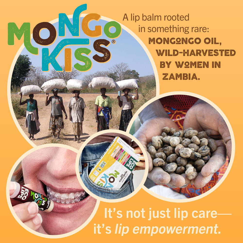 Aplicación suave de Mongo Kiss sin dejar grasa