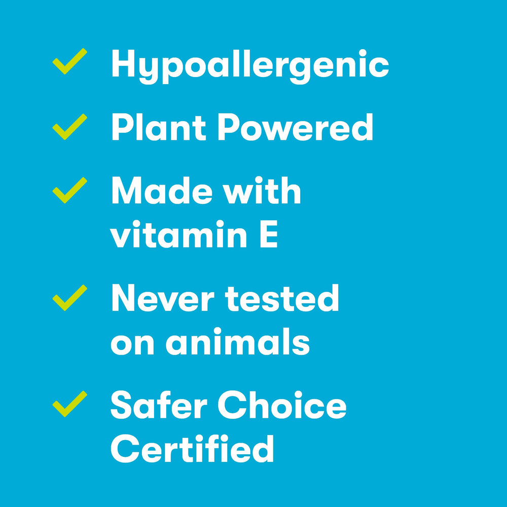 ECOS vegan plant-powered formula supports everyday hand care.