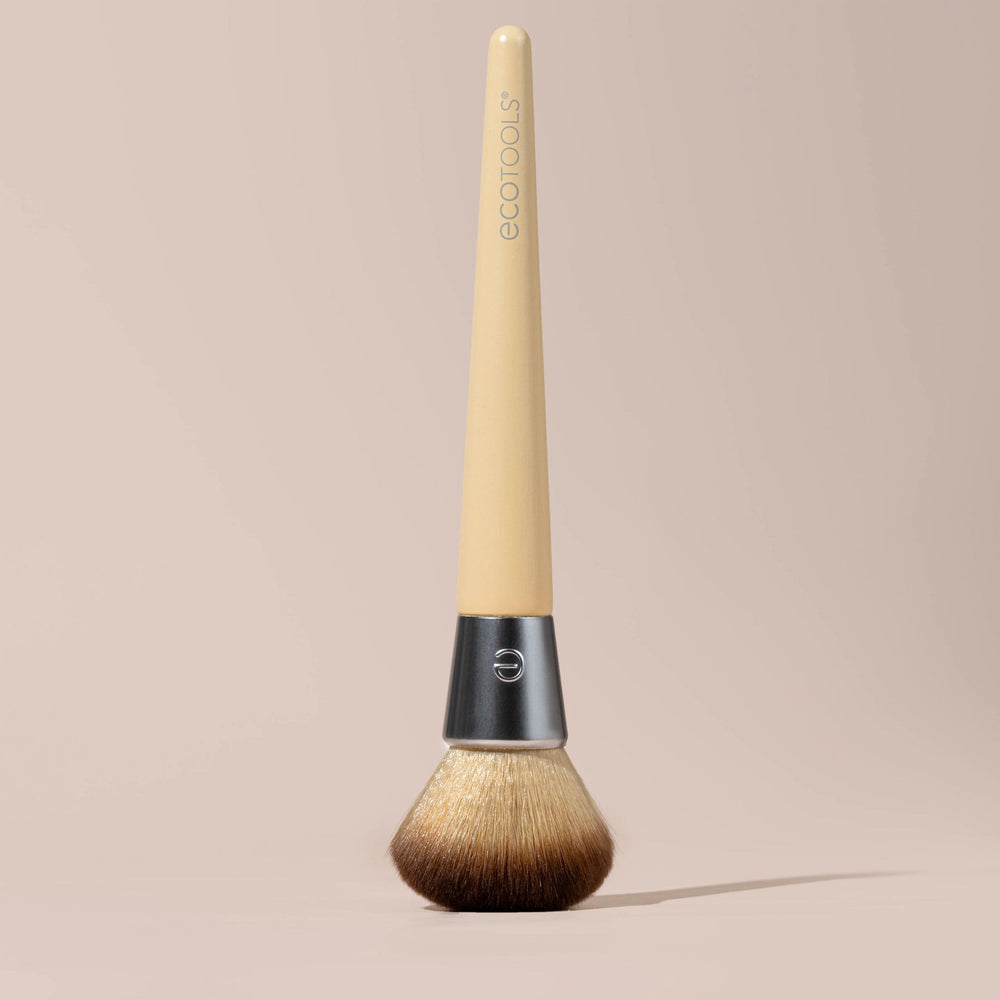EcoTools Blending Face Brush aluminum ferrule for durability