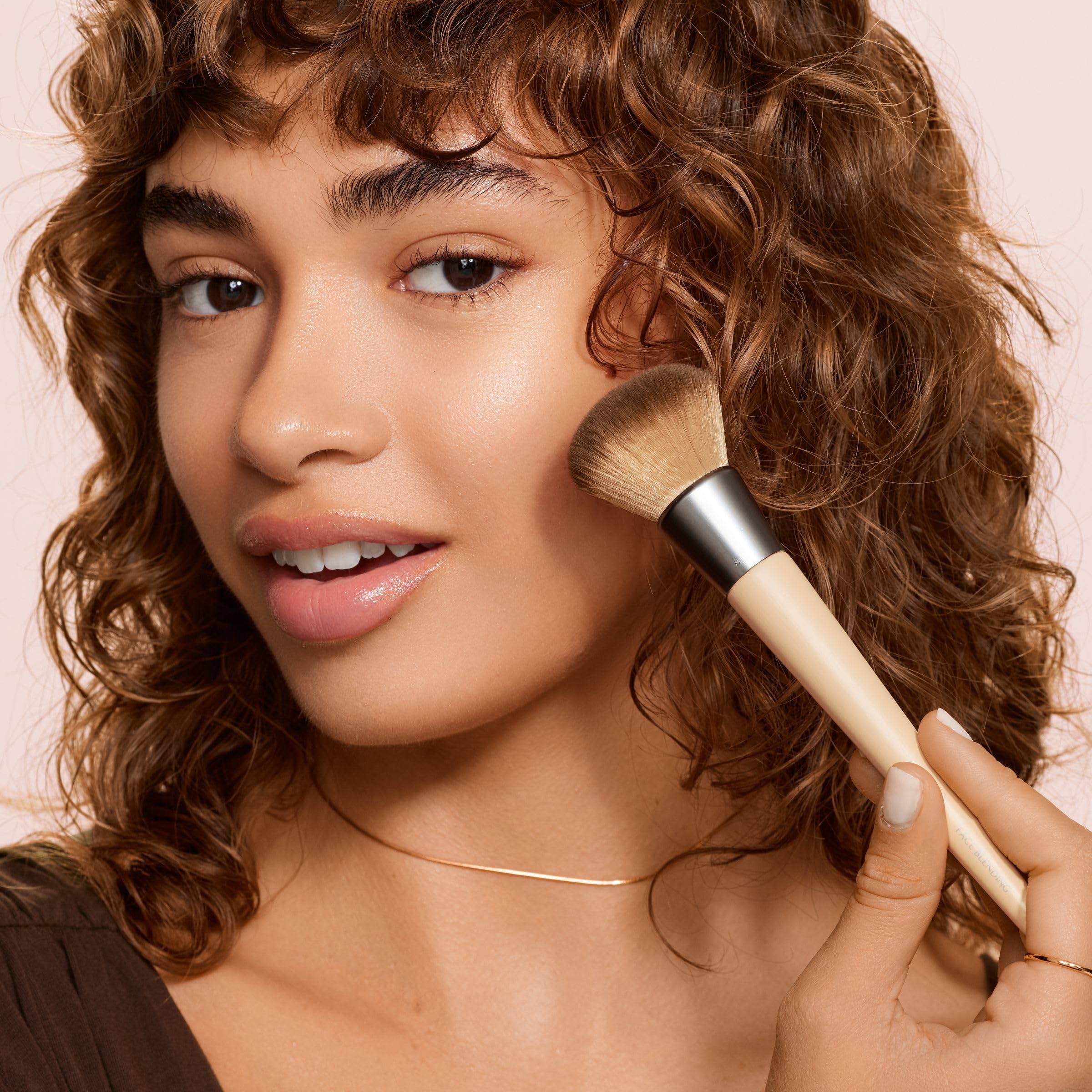 EcoTools Blending Face Brush bamboo handle for sustainable design
