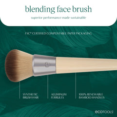 EcoTools Blending Face Brush cream foundation blending for natural finish