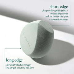 EcoTools Blurring Blender memory foam reduces absorption and product waste.