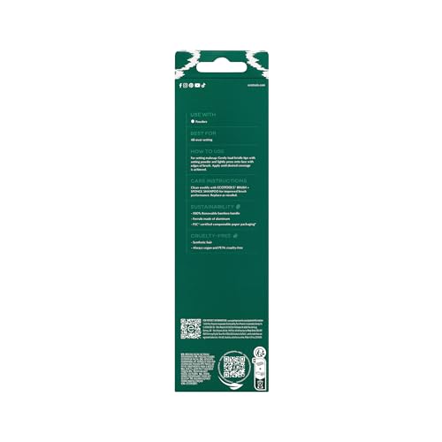 EcoTools brush and sponge shampoo bottle for easy cleaning