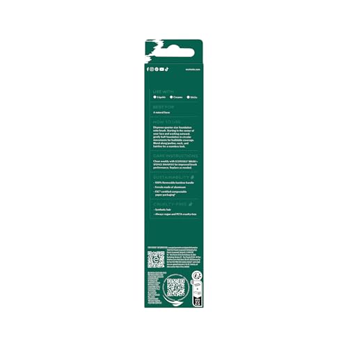 EcoTools Classic Foundation Brush cruelty-free and packaged sustainably.