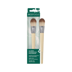 EcoTools Classic Foundation Brush with flat head for precise, streak-free base application.