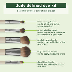EcoTools Angled Crease Brush for precise definition