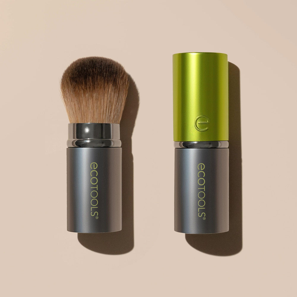 EcoTools brush easily cleans with the EcoTools Brush + Sponge Shampoo.