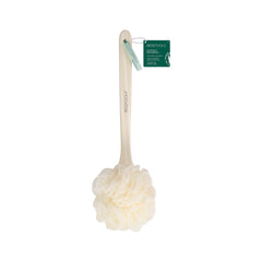 EcoTools EcoPouf Bath Brush with long handle for back cleansing