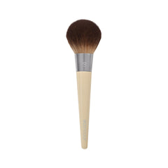 EcoTools Full Powder Brush bristles close-up show soft synthetic hairs for gentle blending.