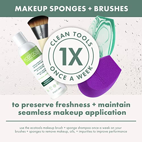 EcoTools Full Powder Brush packaging and storage highlights eco-conscious design.