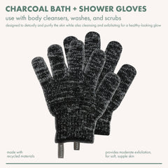 Guantes exfoliantes EcoTools para piel suave y limpia al usar gel