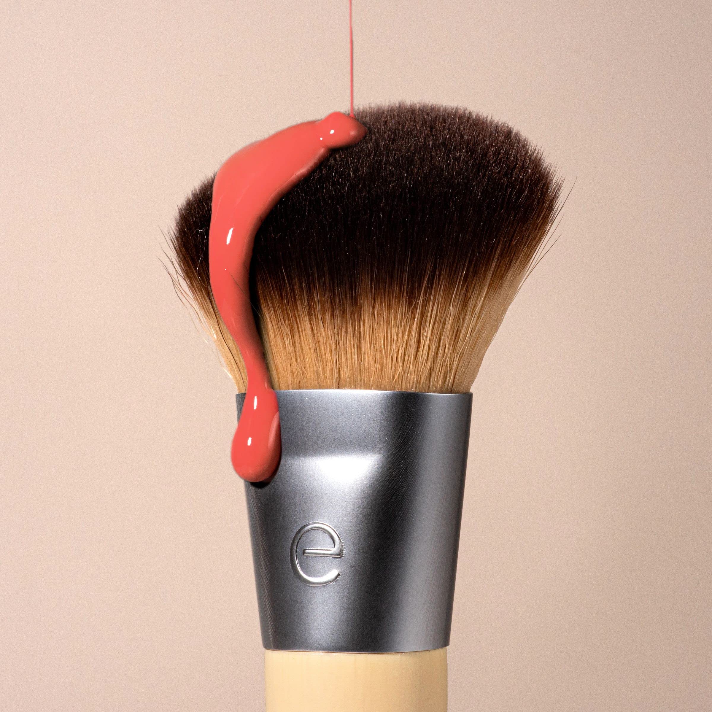 EcoTools brushes suited for liquid, cream, and powder formulas.