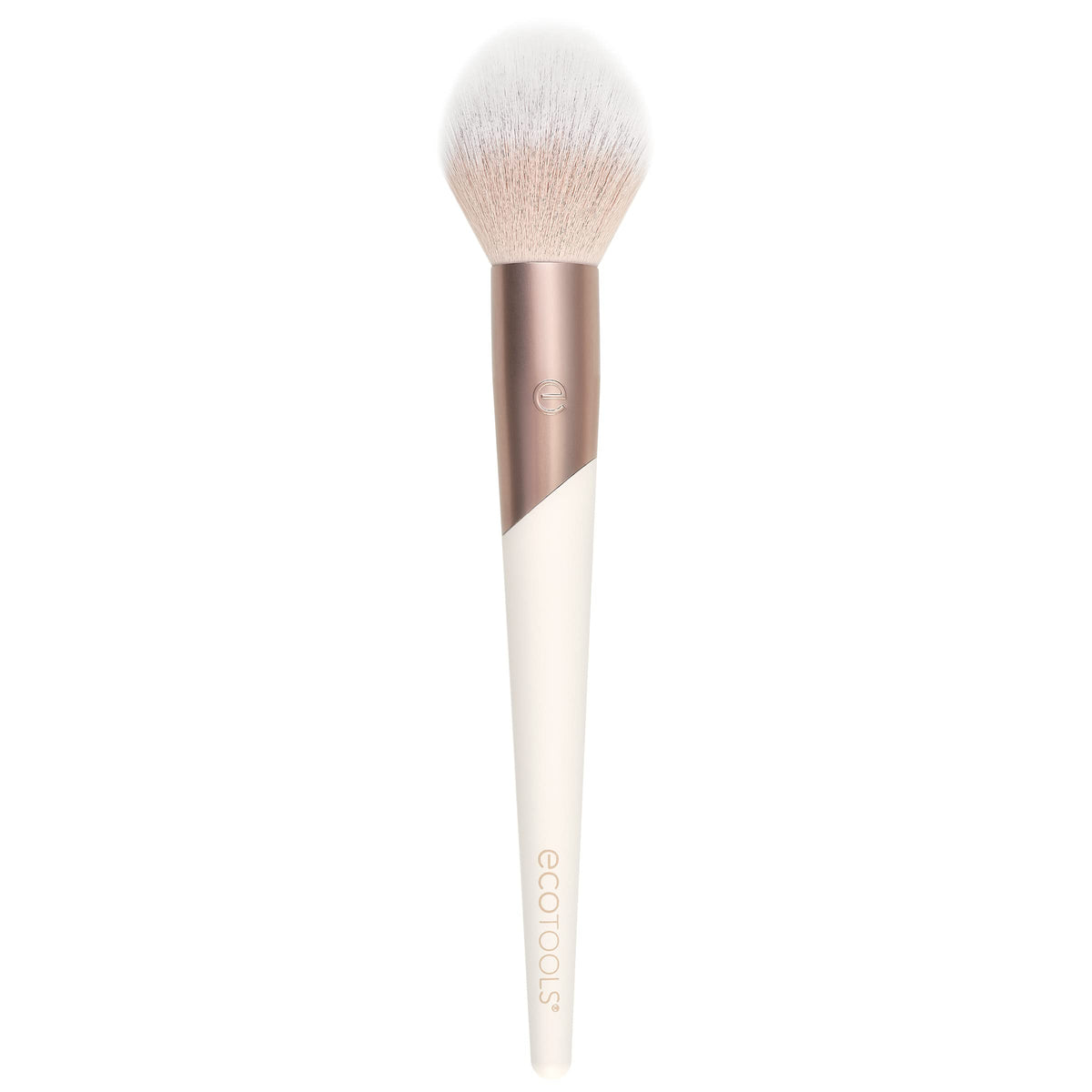 EcoTools Luxe Plush powder brush for blush and bronzer with soft bristles for smooth, buildable color