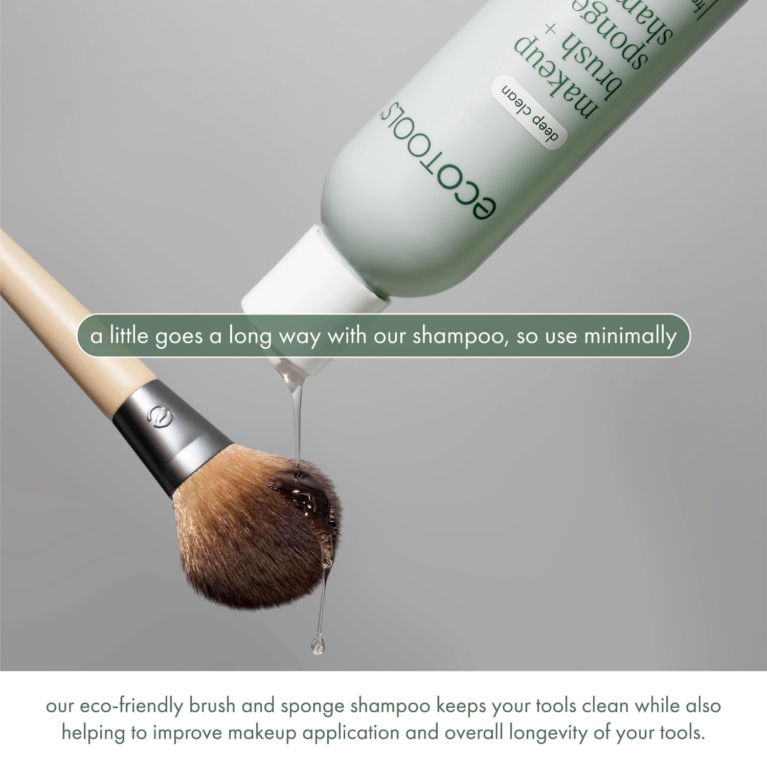 EcoTools weekly cleaning routine helps extend tool life and performance.