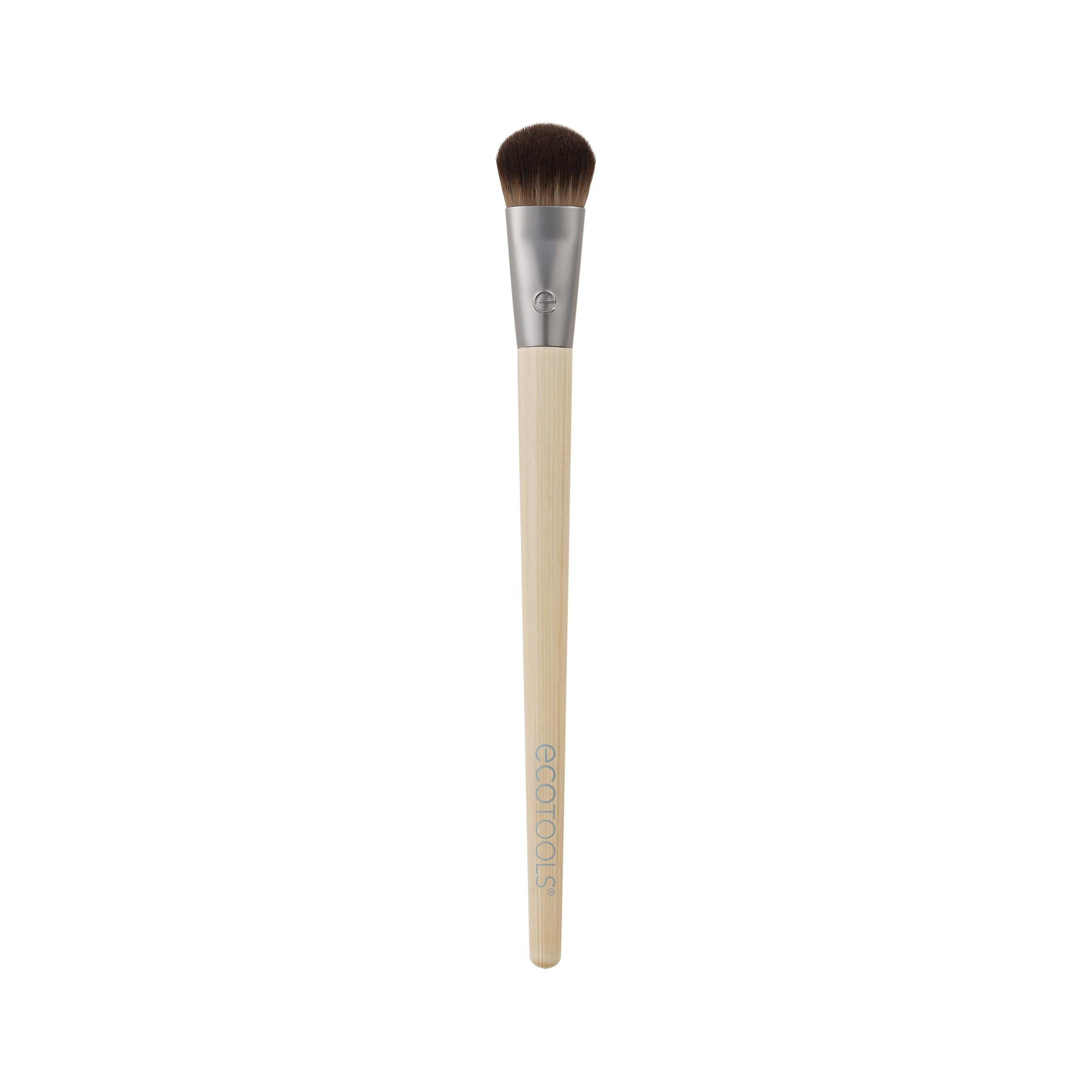EcoTools Precision Concealer Brush closeup bristles enable accurate application around the nose