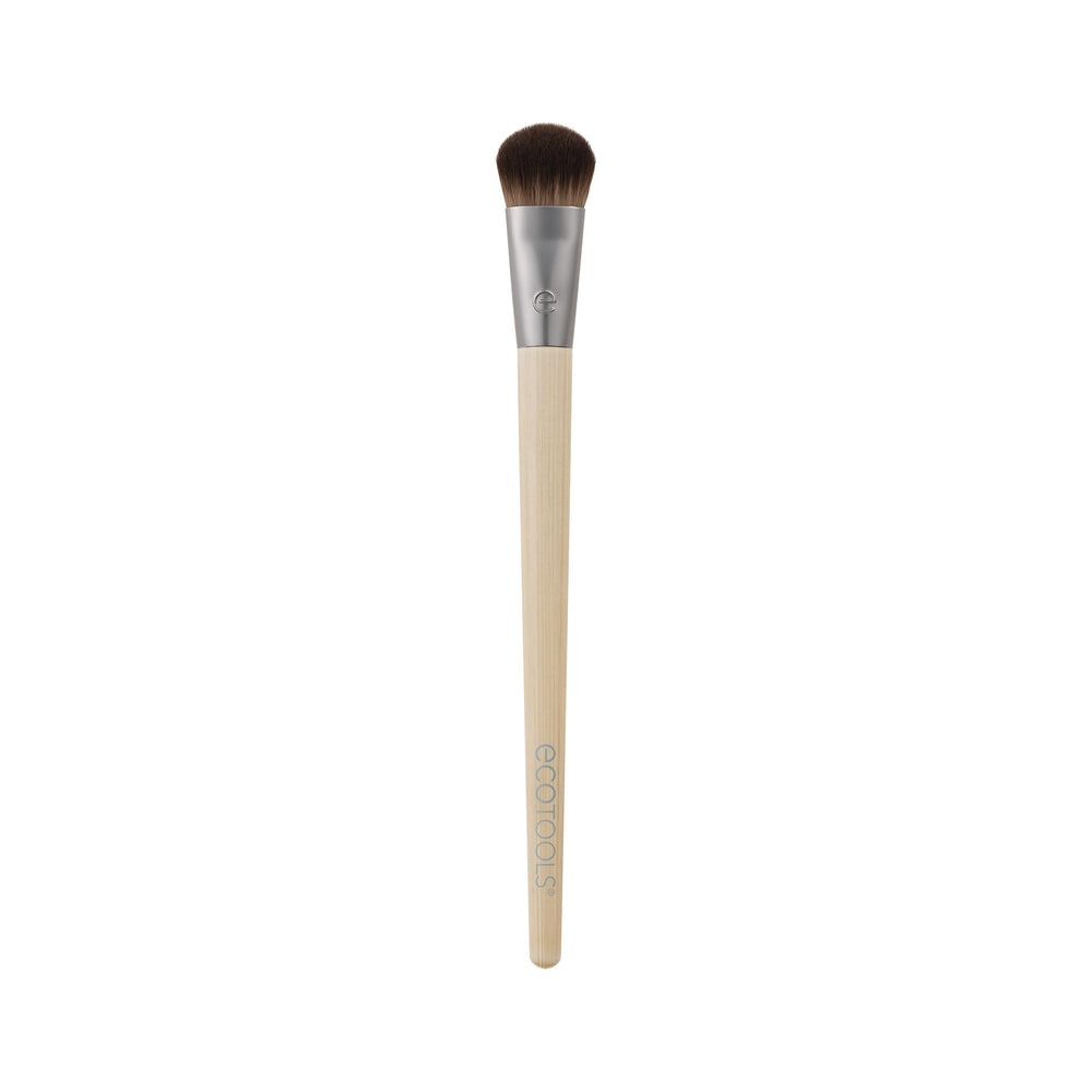 EcoTools Precision Concealer Brush closeup bristles enable accurate application around the nose