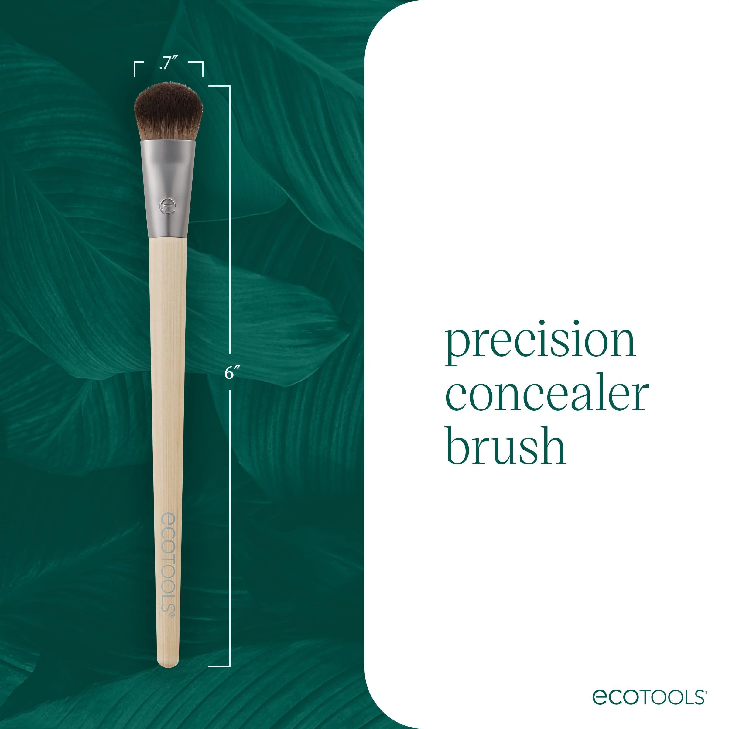 EcoTools Precision Concealer Brush coverage area use for precise concealing