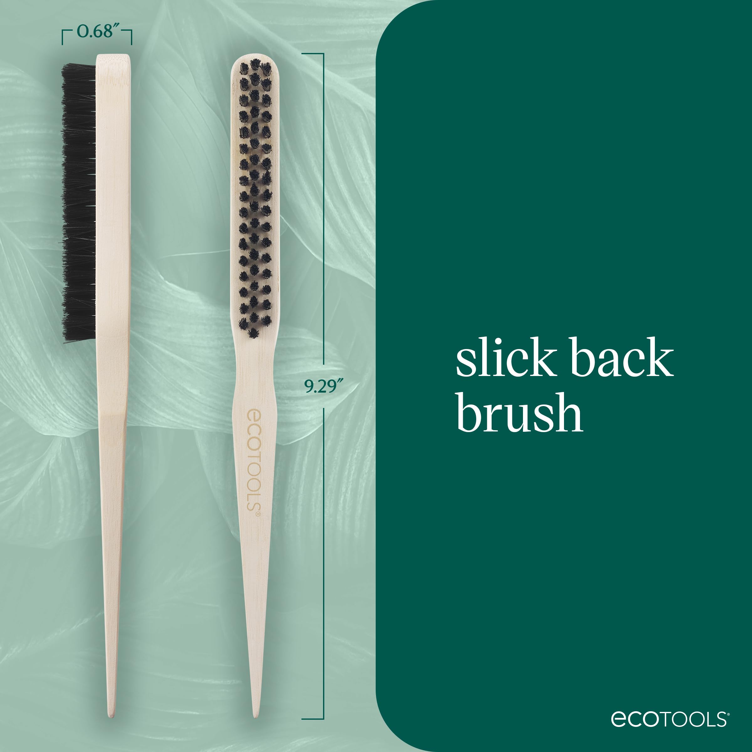 EcoTools Slick Back Brush teasing for volume and lift