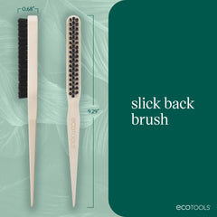 EcoTools Slick Back Brush teasing for volume and lift