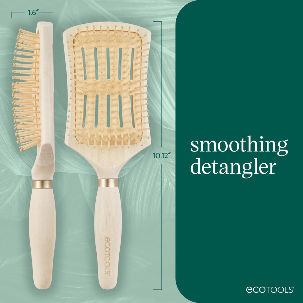 Vented design detail supports faster blow-drying with better airflow.