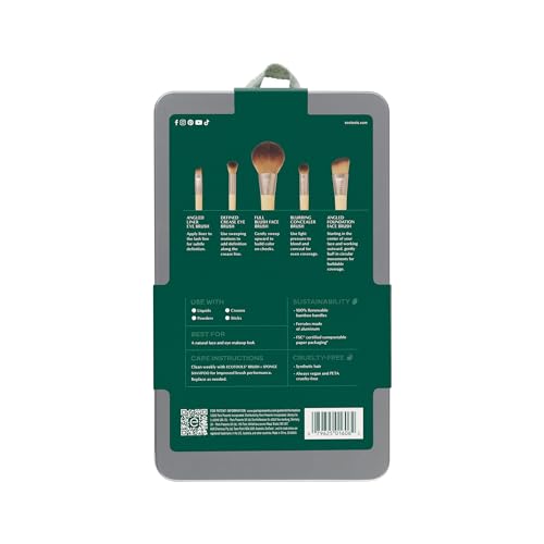 EcoTools Start The Day Beautifully kit on vanity, ready for daily routine.