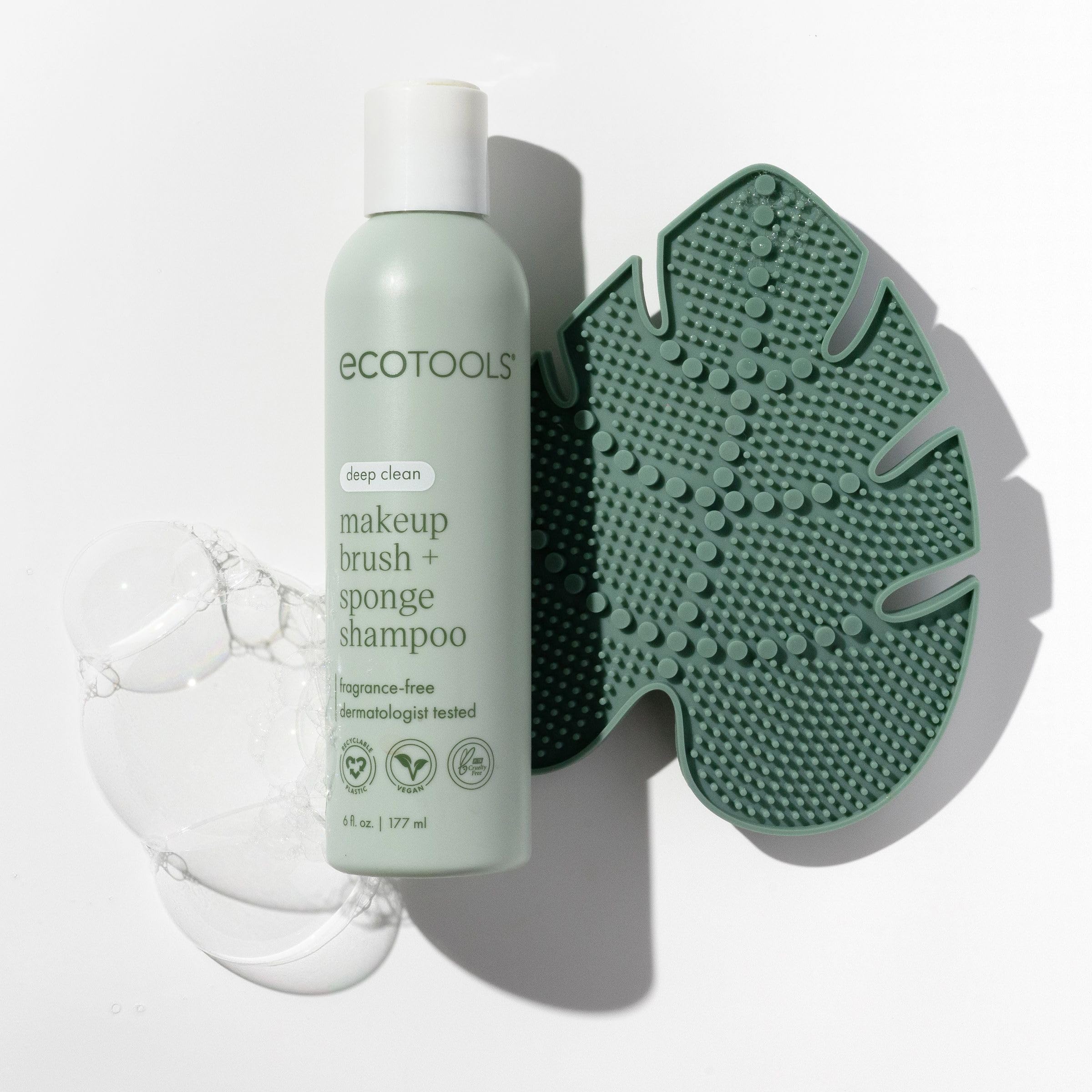 EcoTools cruelty-free vegan branding emphasizes ethical beauty care