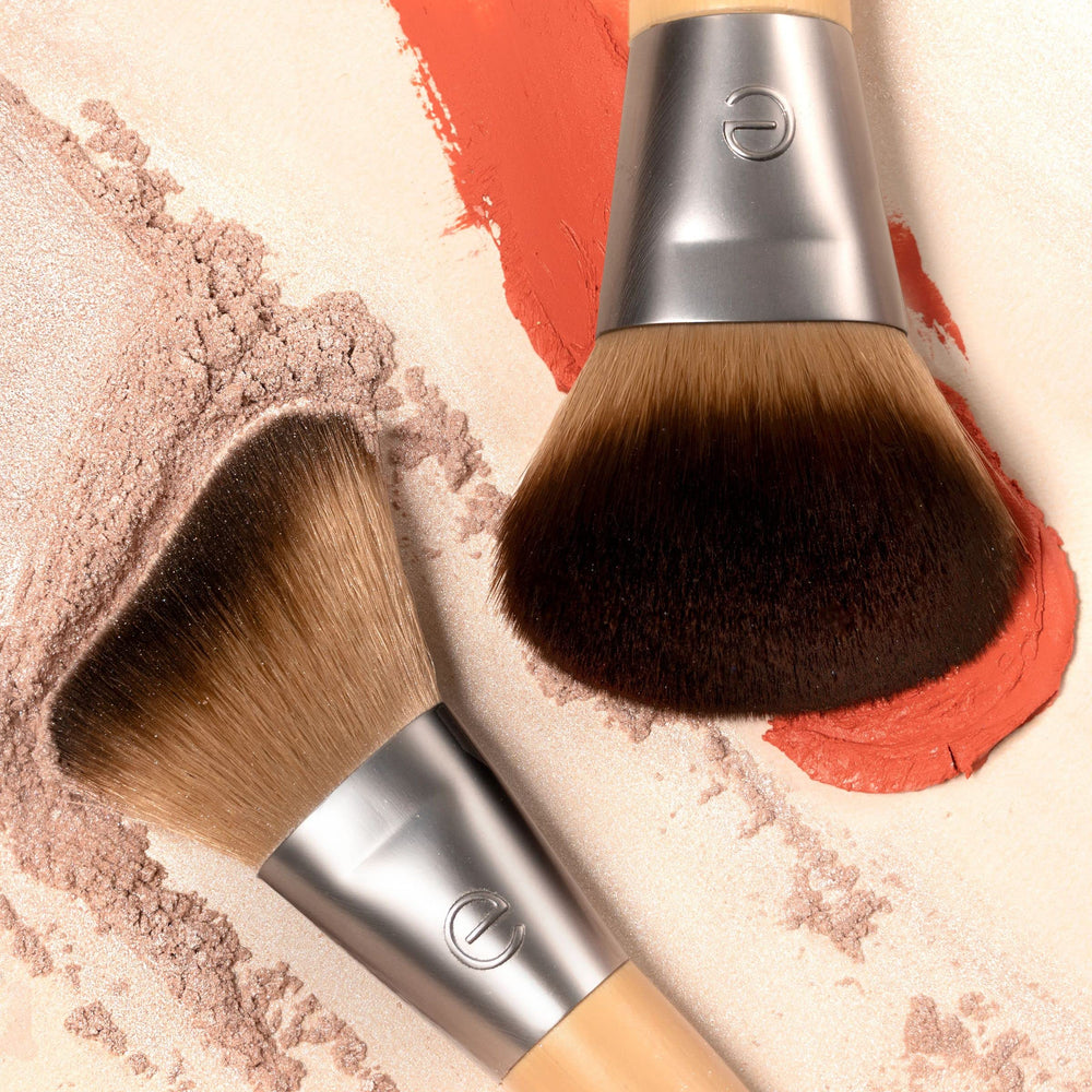 EcoTools vegan cruelty-free packaging highlights sustainable beauty choices.
