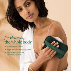 EcoTools esponja de cuerpo con correa para masaje controlado