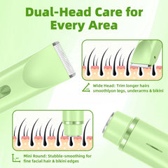 EcoVibe bikini-trimmer precision-head for accurate trimming