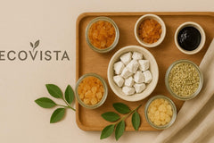 EcoVista arcilla roja comestible: envase responsable y respeto ambiental.