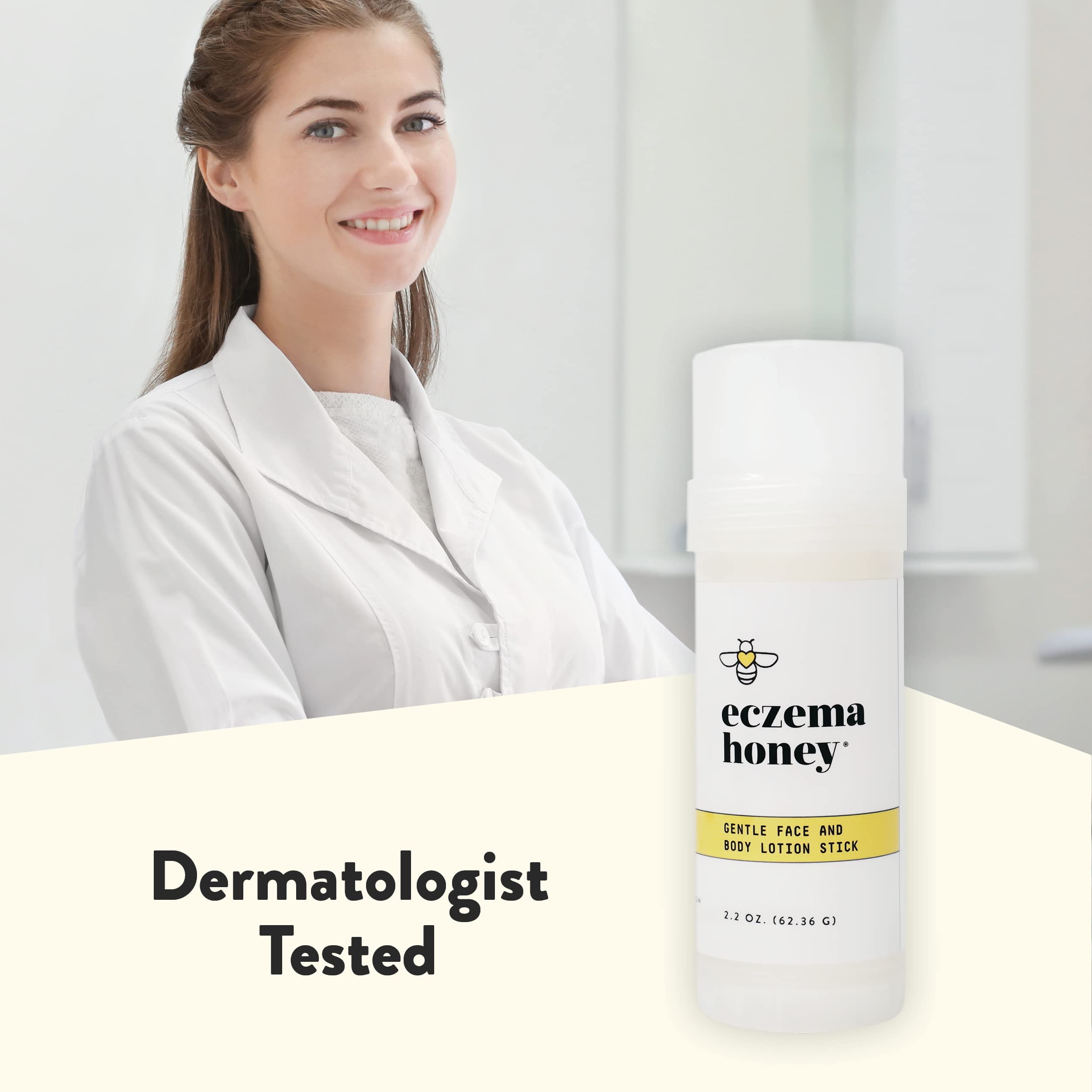 ECZEMA HONEY envase portátil de 2.2 oz para retoques